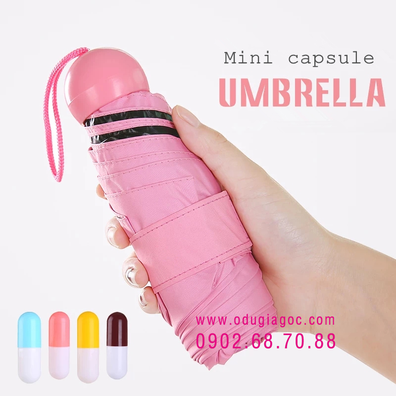 ô dù gấp 5 khúc mini